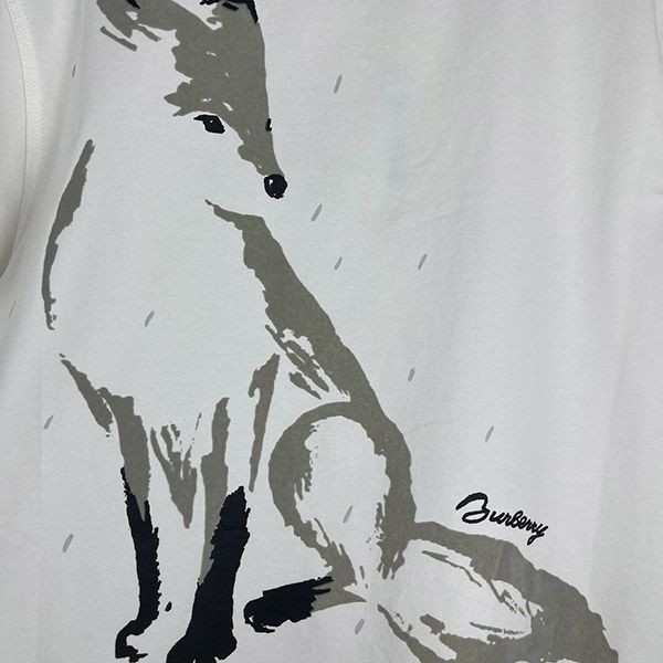 争奪戦 バーバリー ボクシー スワン コピー コットンTシャツ Bah25125